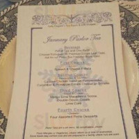 Lady Elegant's Tea Room & Gift Shoppe  menu