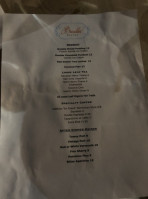 Bocaditos Bistro menu