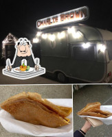 Charlie Brown's Crepes Food Trailer food