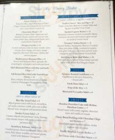 Blue Slip Bistro Wine menu