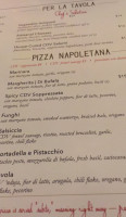 Coda Di Volpe menu