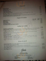 Jovi's Italian Grille Bistro menu