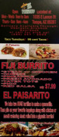 El Paisano Market menu