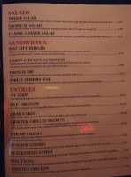 Hat City Kitchen menu