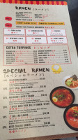 Fumi Curry Ramen menu