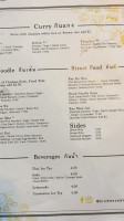 Kin Dee menu