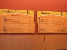 Ko Sushi menu