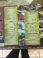 Dave Pizza menu