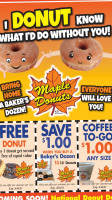 Maple Donuts food