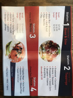 Poke Salad menu