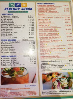 Seafood Shack Dallas menu