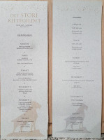 Fjæra Kafe As menu