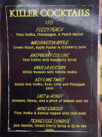 Rockin Crepes menu