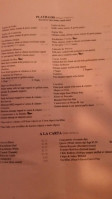 Santa Fe Grill menu