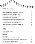 Little Creatures Fremantle Brewery menu