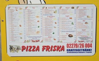 Pizzeria Friska Elghandour Magdi menu