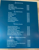 Kochi Cafe menu