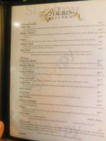 Biagios Bistro menu