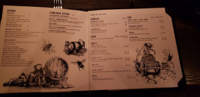 The Tuck Room- New York menu