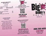 Big Daddy's Fish Fry menu