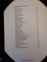 No 27 Lounge menu