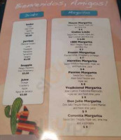 Coyote Flaco Mexican Food menu