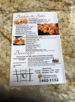 Andre's Pizza menu