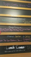 B+b Bakery menu