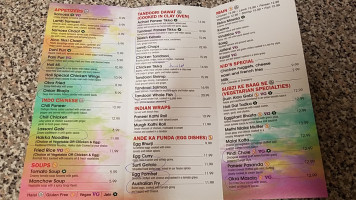 Holi Indian Grill (a Flavor Of Joy) menu