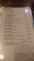 Yuzu Sushi menu