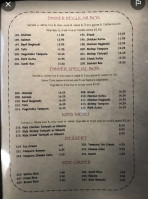 Aki Sushi menu