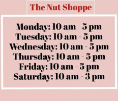 The Nut Shoppe food