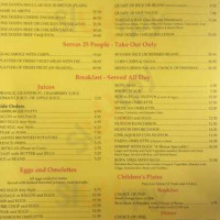 Barragan's Mexican Restaurant menu