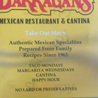 Barragan's Mexican Restaurant food