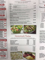 Roma Pizza menu