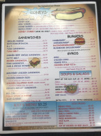 Nick And Tony's Coney Island menu