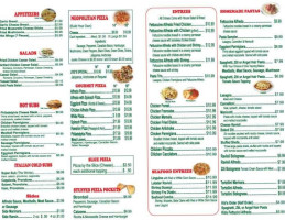 Ny Joe's Pasta Pizza menu