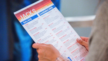 Jack's Urban Eats menu