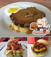 Red Corner Burger Cafe food