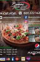 Bueno Pizza Turnov menu