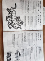 Teote Mezcaleria menu