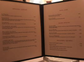 Trattoria Abruzzo menu