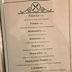 Pizzeria Maestrale Di Fortunato Piero menu