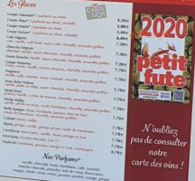 La Belle Epoque menu