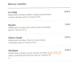 French Food Burger 91 menu