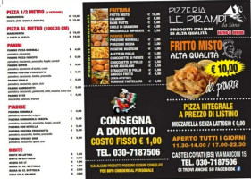 Le Piramidi Castelcovati Da Simo menu