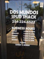 Dos Mundos Spud Shack inside