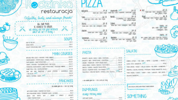 Restauracja Rodzinka Gawlik I Olszewski Spj menu