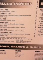 Bob's Deli menu