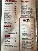 Paul's Chicago Pizza menu